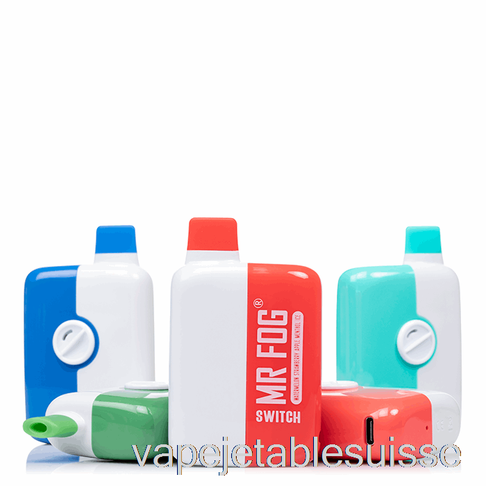 Vape Suisse Mr. Interrupteur Antibrouillard 5500 Jetable Arc-en-ciel Skt